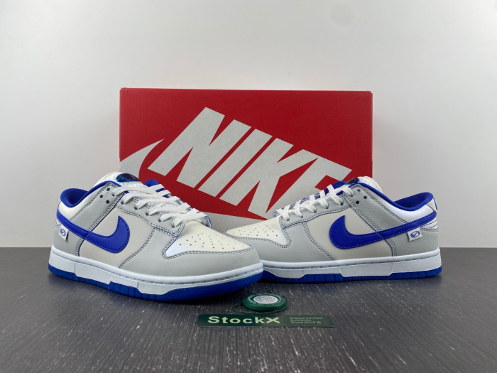 nike dunk low wmns “worldwide pack-white game royal” fb1841-110