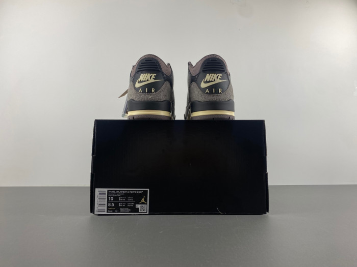 a ma maniere x air jordan 3 “black” fz4811-001