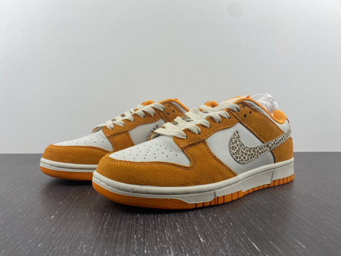 nike dunk low as safari s*h kumquat dr0156-800