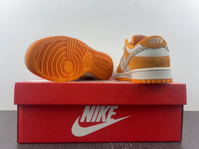 nike dunk low as safari s*h kumquat dr0156-800