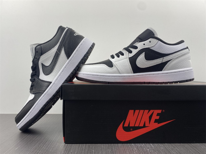 air jordan 1 low homage split white black dr0502-101