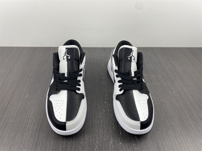air jordan 1 low homage split white black dr0502-101