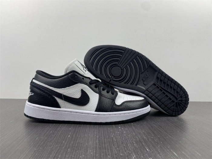 air jordan 1 low homage split white black dr0502-101