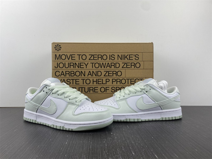 nike dunk low next nature white mint dn1431-102