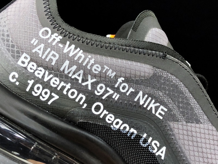 ow nike air max 97 black aj4585-001