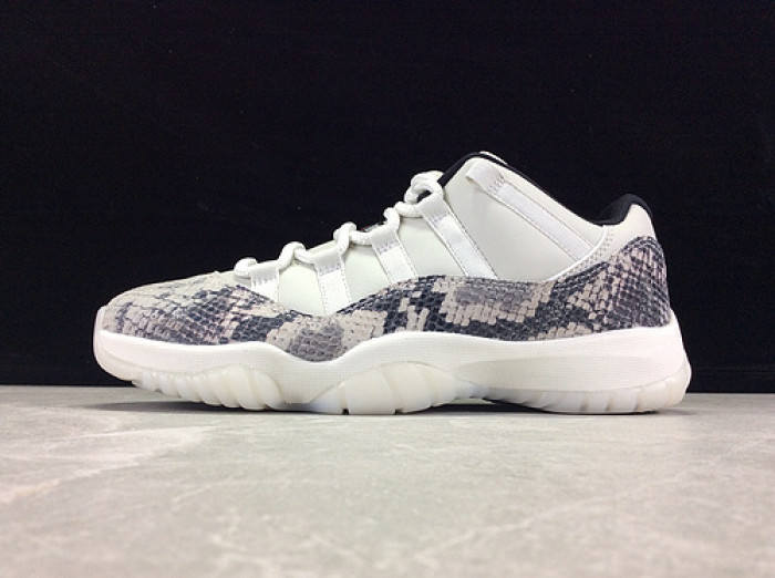 jordan 11 retro low snake light bone cd6846-002