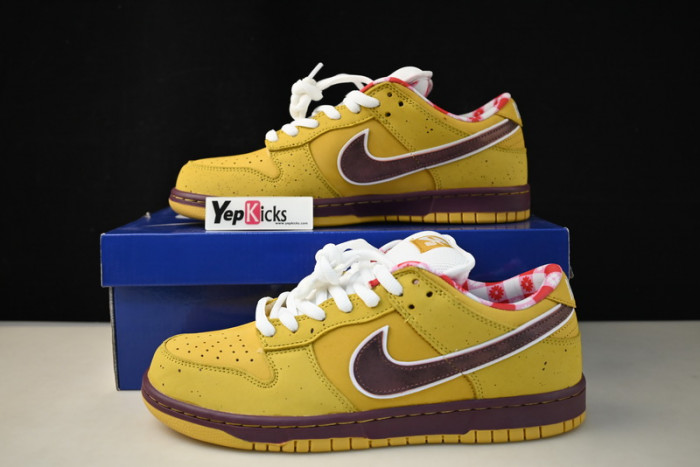nike sb dunk low yellow lobster 313170-137