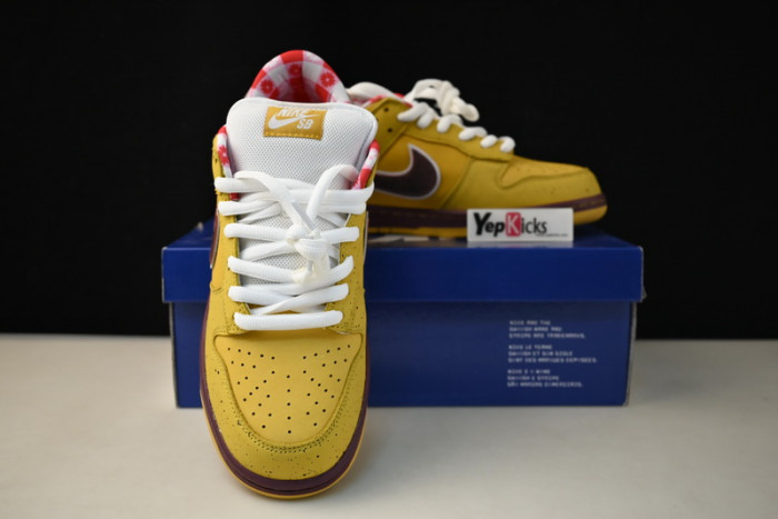 nike sb dunk low yellow lobster 313170-137