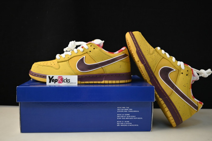 nike sb dunk low yellow lobster 313170-137