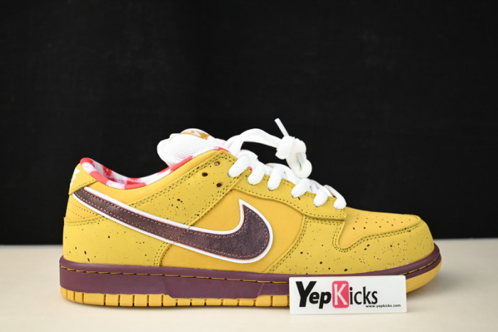 nike sb dunk low yellow lobster 313170-137