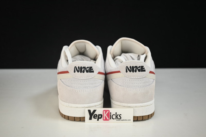 nike dunk low double s*h sail orange do9457-100