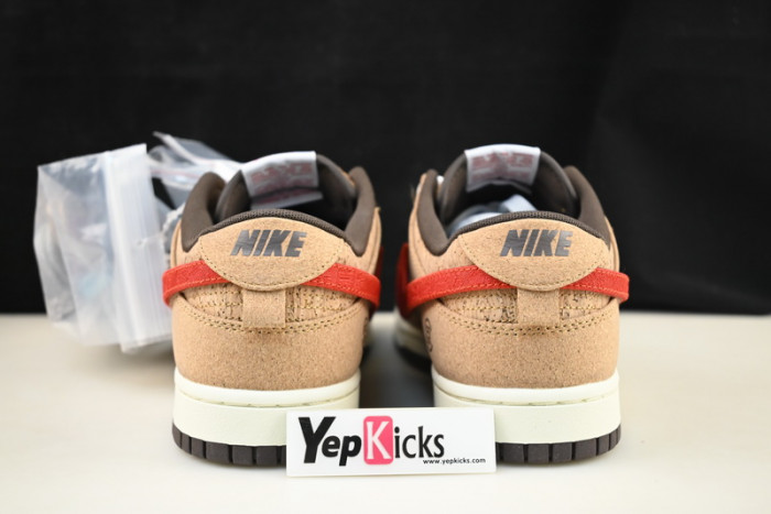 nike dunk low sp clot cork fn0317-121