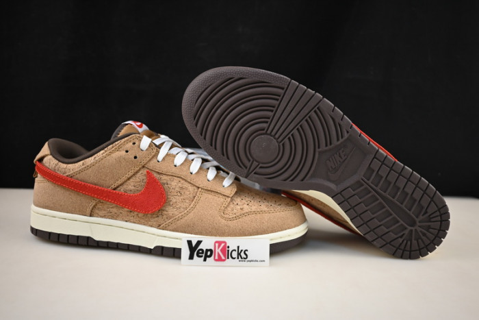 nike dunk low sp clot cork fn0317-121
