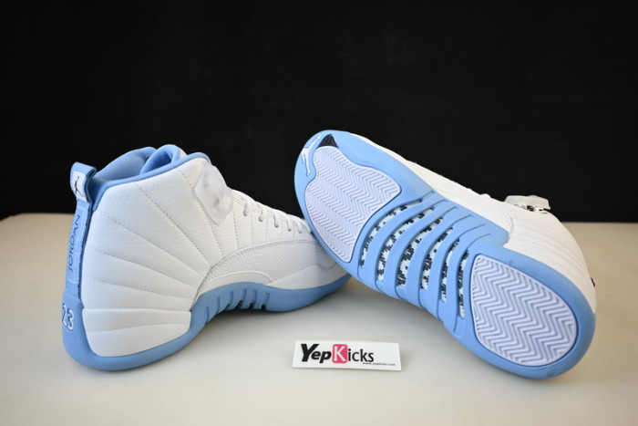 air jordan 12 retro white university blue 308243-142