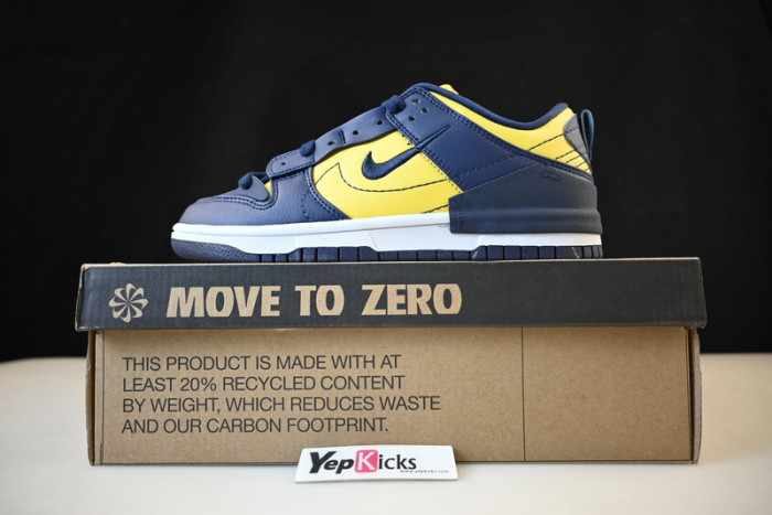 nike dunk low disrupt 2 “michigan” dv4024-400 dv4024-400