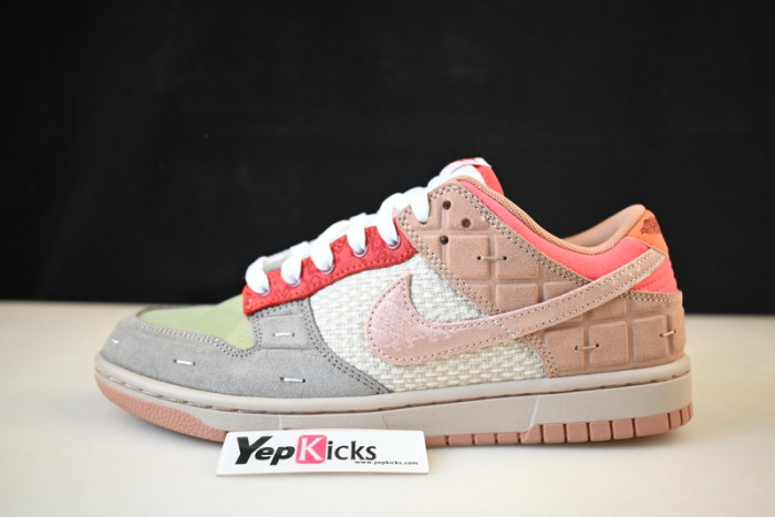 nike dunk low sp what the clot fn0316-999