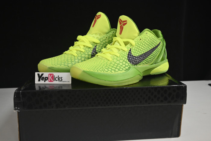 nike kobe 6 grinch cw2190-300