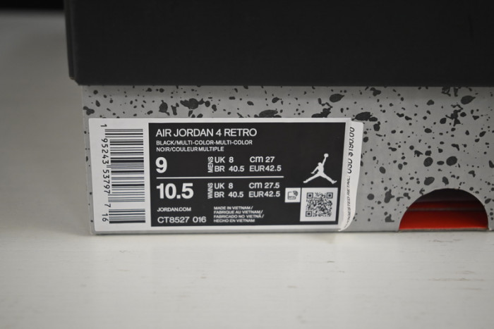 air jordan 4 retro red thunder ct8527-016