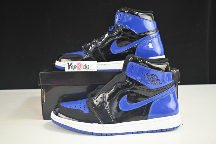 air jordan 1 high patent blue 555088-4041
