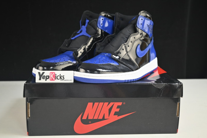 air jordan 1 high patent blue 555088-4041