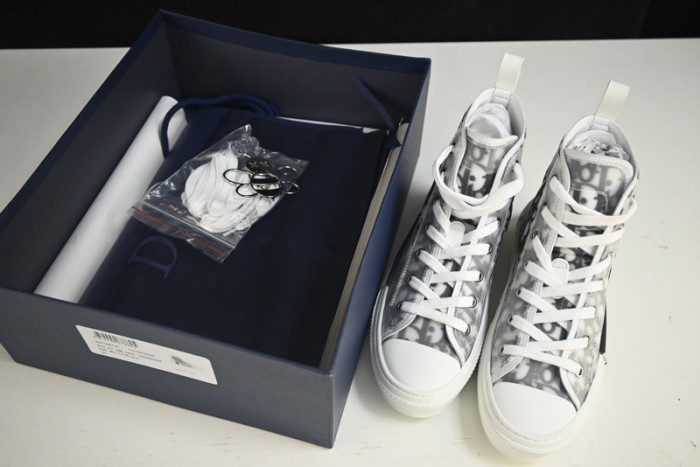 D*or b23 oblique high top sneaker t00853h066