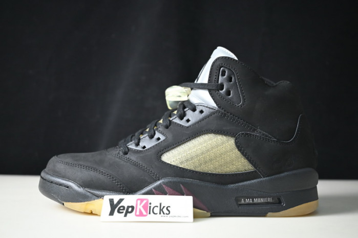a ma maniére x air jordan 5 black fd1330-001