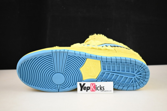 grateful dead x nike sb dunk low“ yellow bear” cj5378-700