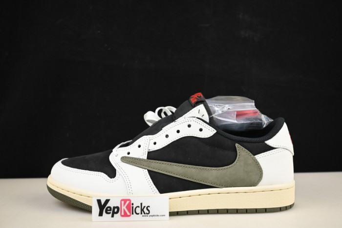 travis scott x air jordan 1 low og olive dz4137-106