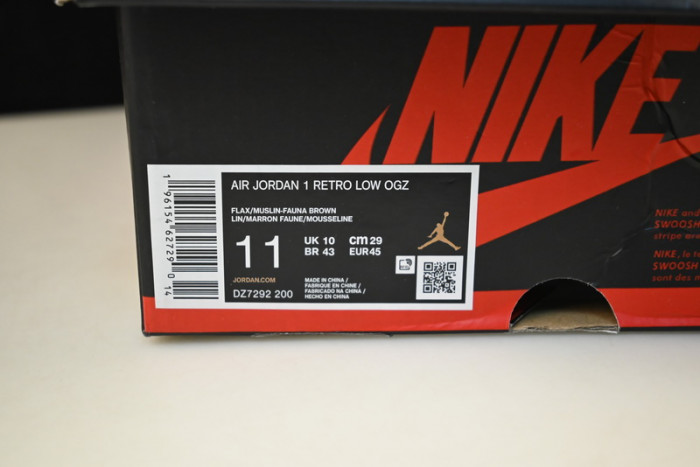 air jordan 1 low zion williamson voodoo dz7292-200