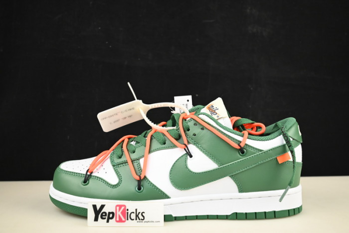 nike dunk low ow pine green ct0856-100