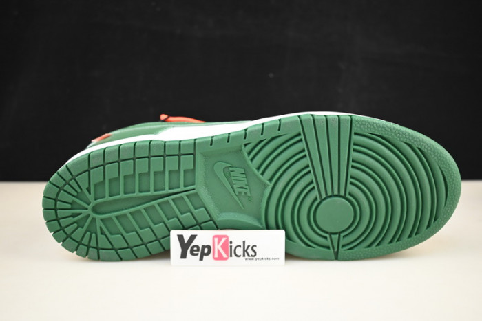 nike dunk low ow pine green ct0856-100