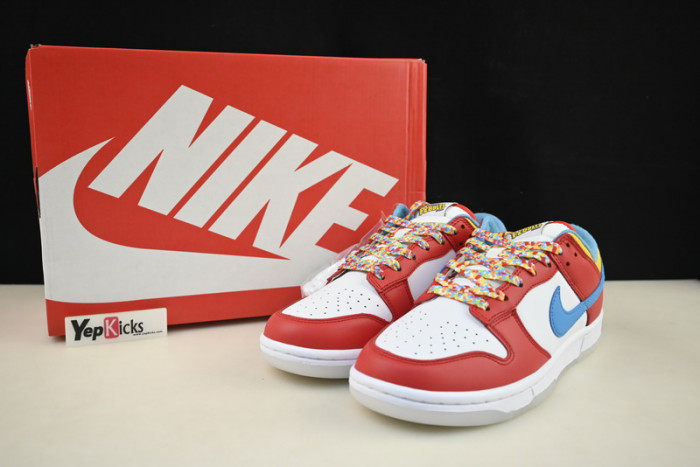 nike dunk low lebron james fruity pebbles dh8009-600