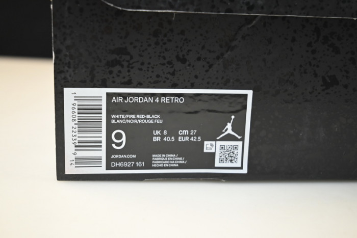 air jordan 4 “red cement" dh6927-161