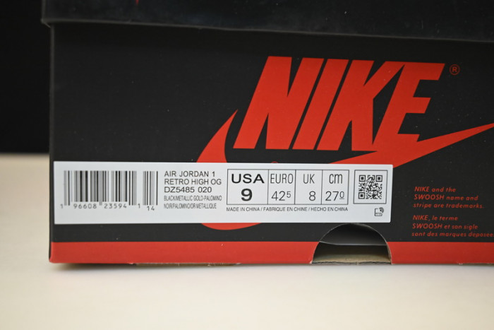 air jordan 1 high og “palomino” dz5485-020