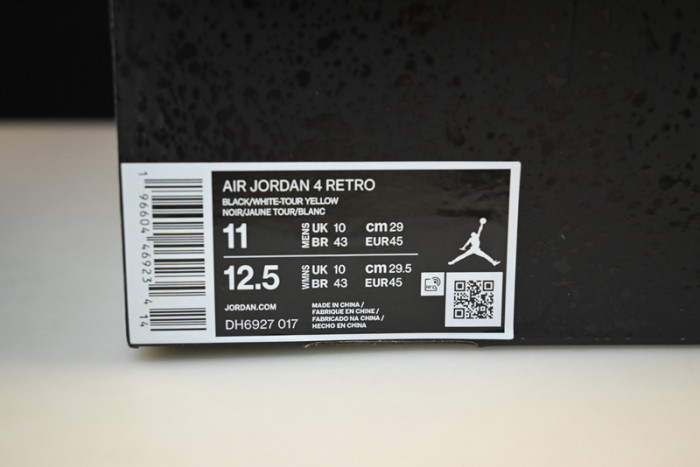 air jordan 4 thunder dh6927-017