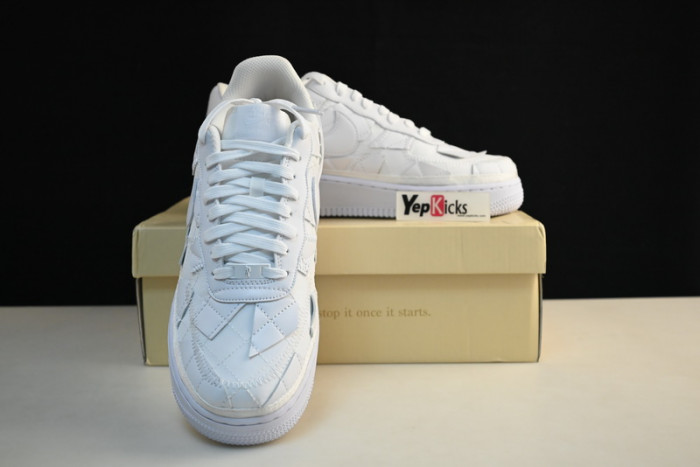 nike air force 1 low billie eilish triple white dz3674-100