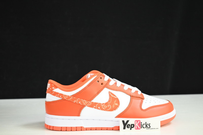 nike dunk low essential paisley pack orange dh4401-103