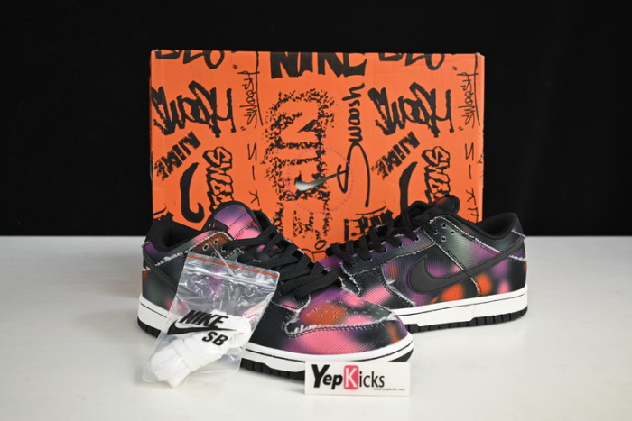 nike dunk low graffiti pink dm0108-002