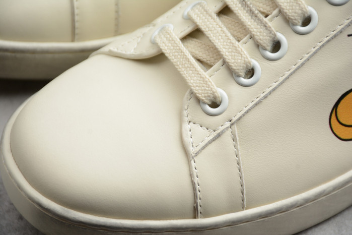 g*u*i low-top sneaker white with mickey e1246