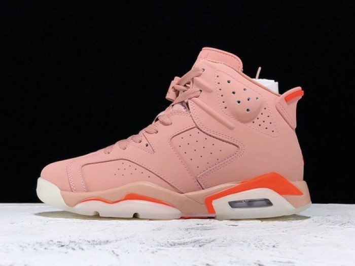 aleali may x wmns air jordan 6 retro ''millennial pink'' ci0550-600