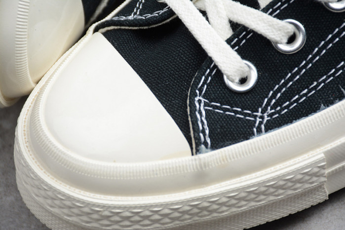 converse chuck taylor all-star 70s hi comme des garcons play black 150204c