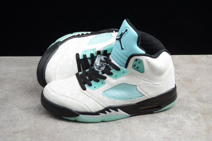 air jordan 5 island green cn2932 100