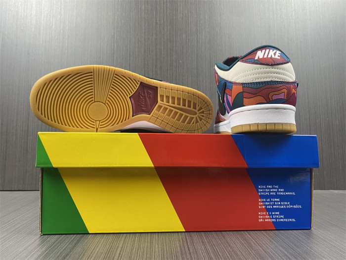 nike sb dunk low pro parra abstract art dh7695-600