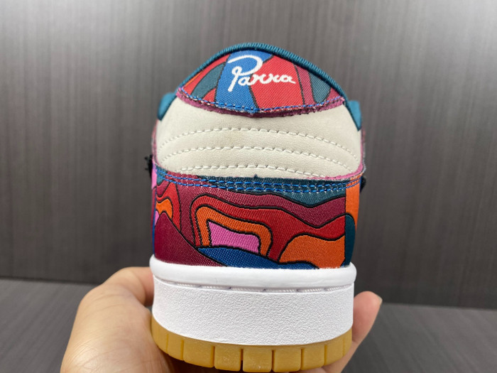 nike sb dunk low pro parra abstract art dh7695-600