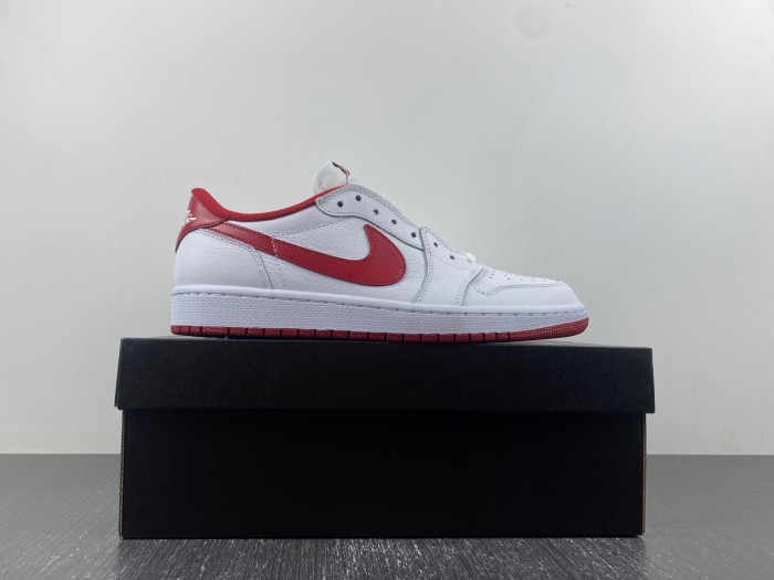 air jordan 1 low white varsity red 705329-101