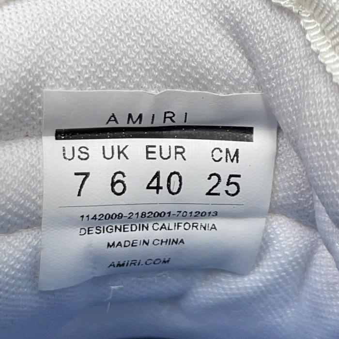 amiri sneaker