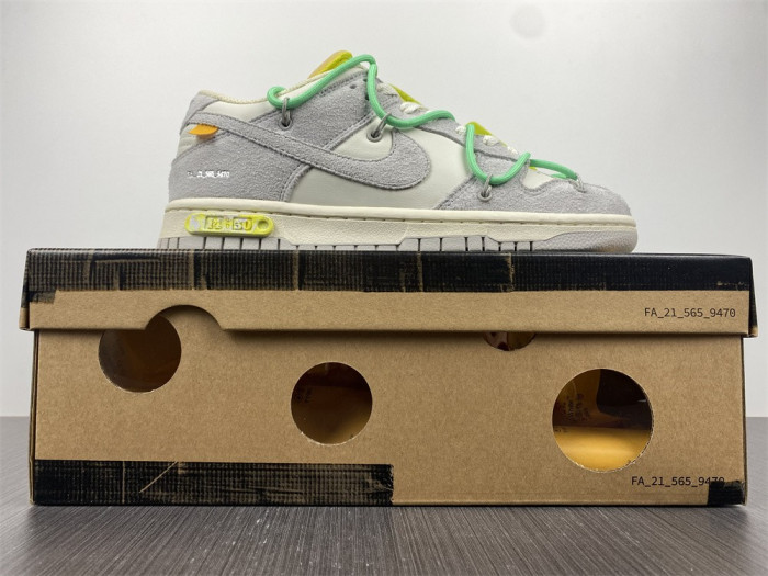 nike dunk low ow lot 14 dj0950-106