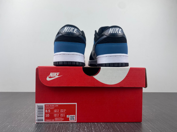 nike dunk low “industrial blue” fd6923-100