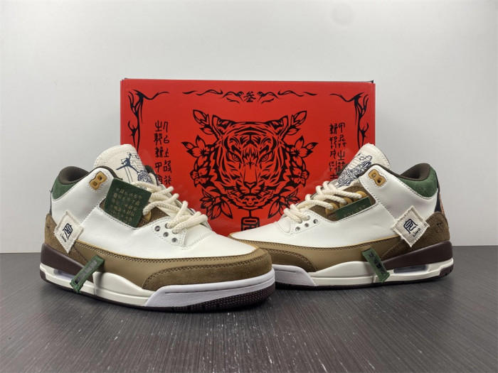 air jordan 3 white brown 398614-500