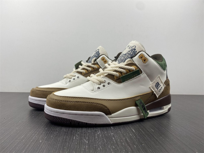 air jordan 3 white brown 398614-500